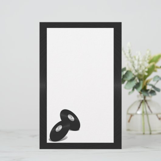 Papeterie Enregistrement LP Vinyl Look (Debout devant)