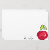 PAPETERIE ENSEIGNANT DE L'ÉCOLE MODERNE PEINTURE HUILE POMME (Devant / Derrière)