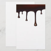 Papeterie Ensemble d'égouttement de chocolat (Devant / Derrière)