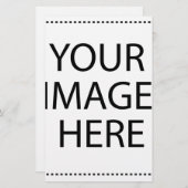 Papeterie Entièrement personnalisable VOTRE IMAGE ICI (Devant / Derrière)