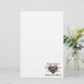 Papeterie Épouse d'armée stationnaire (Debout devant)