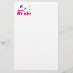 Papeterie Équipe de mariée