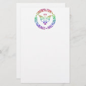 Papeterie Esprit Saint - Confirmation (Devant / Derrière)