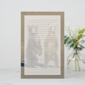 Papeterie États-Unis Alaska. Cubes d'ours Brown côtier (Debout devant)