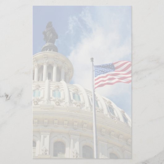 Papeterie États-Unis, Colombie, Washington DC, Capitol Build (Devant)