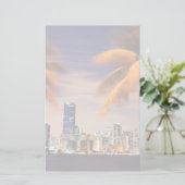 Papeterie États-Unis, Floride, Miami, horizon à la tombée de (Debout devant)
