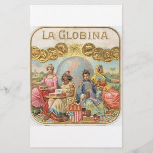 Papeterie Étiquette de la Globina Cigar