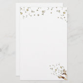 Papeterie Étoile de tintement (Devant / Derrière)