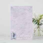 Papeterie Étoiles de lune de fée céleste 'Believe' Stationna (Debout devant)