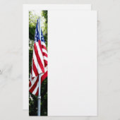 Papeterie Étoiles et bandes (Devant / Derrière)