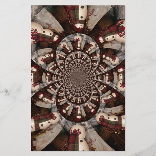 Papeterie Extraordinaire Snowman (Devant)