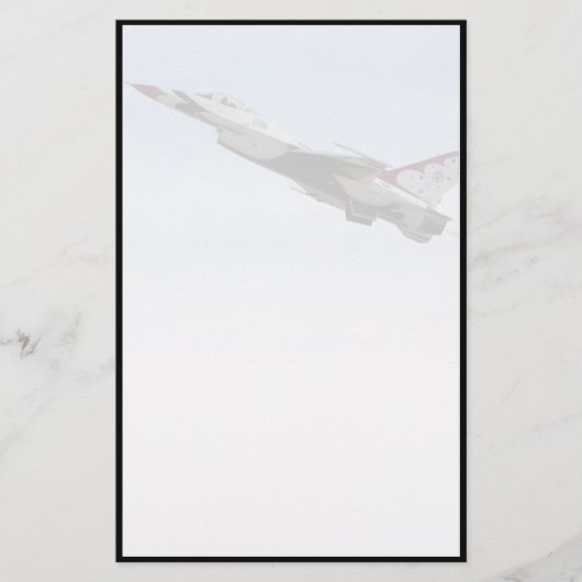 Papeterie F-16 Thunderbird En Vol (Devant)