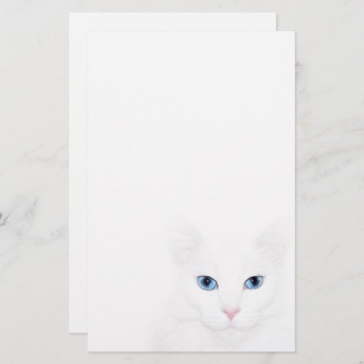 Papeterie Face blanche (Devant / Derrière)