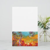 PAPETERIE FAIRY DES FLEURS ROUGES (Debout devant)