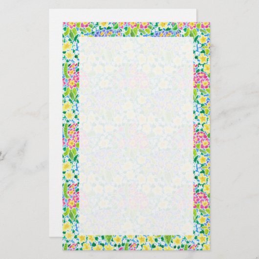 Papeterie faite sur commande, papier à lettres, (Devant / Derrière)