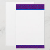 Papeterie faite sur commande, papier à lettres, (Devant / Derrière)