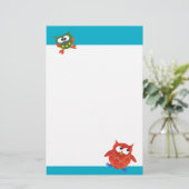 Papeterie faite sur commande, papier à lettres, (Debout devant)