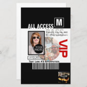 Papeterie Faites à votre propre passage de VIP 8 manières de (Devant / Derrière)