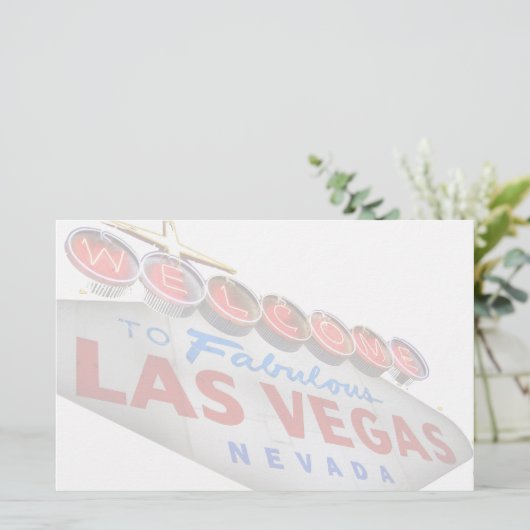 Papeterie Faites bon accueil à Las Vegas fabuleux à la (Debout devant)