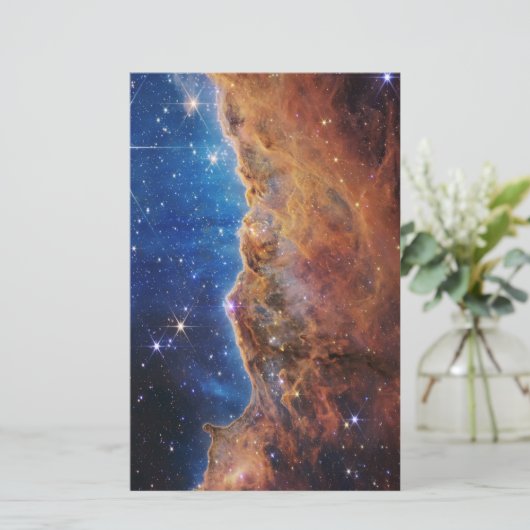 Papeterie Falaises cosmiques Carina Nebula Space Webb Telesc (Debout devant)