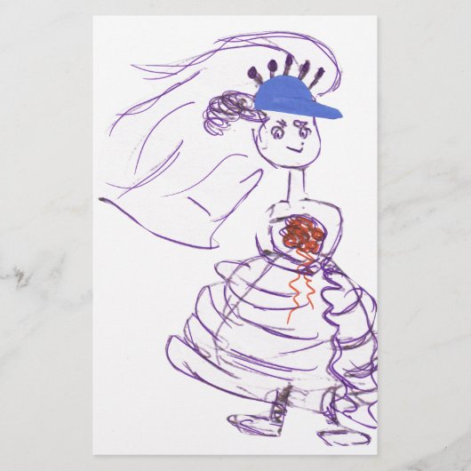 Papeterie Fan Bride baseball (Devant)