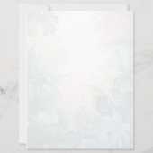 Papeterie fantaisie tropicale recto-verso (Dos)