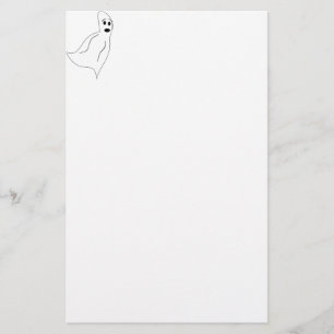 Papeterie Fantôme de dessin blanc