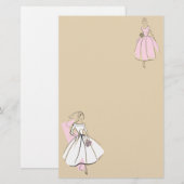 Papeterie Fashion Bride Neutral Group (Devant / Derrière)