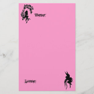 Papeterie Fée chère/amour stationnaire