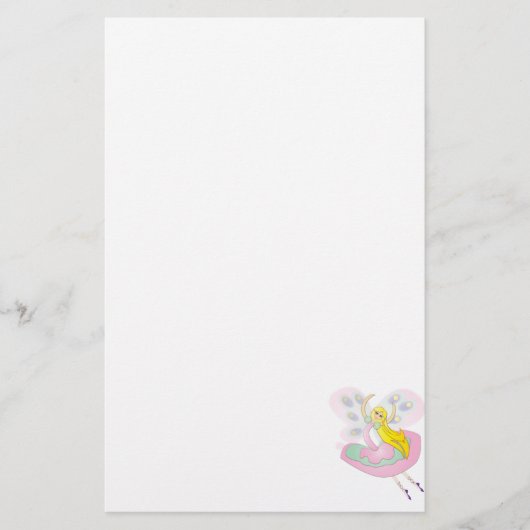 Papeterie Fée mignonne de bande dessinée (Devant)