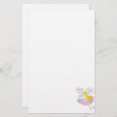 Papeterie Fée mignonne de bande dessinée (Devant / Derrière)