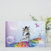 Papeterie Féerie de clavier musical (Debout devant)