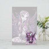 Papeterie féerique d'art de Valentine de ruban (Debout devant)