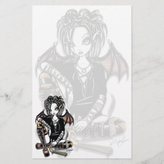 Papeterie féerique d'art d'encens gothique de (Devant)