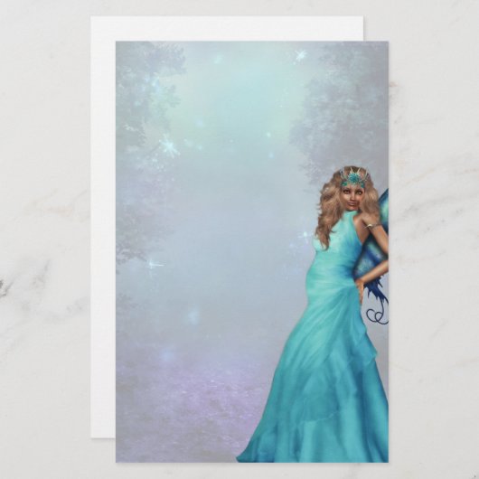 Papeterie féerique de maternité (Devant / Derrière)