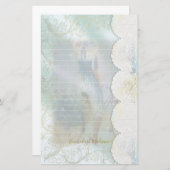 Papeterie Femme Robe Bleue Vélo D'Équitation Faux Dentelle L (Devant / Derrière)