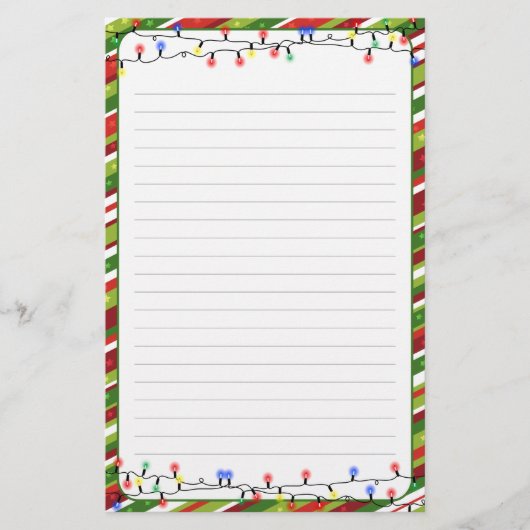 Papeterie Fêtes de Noël encadrées (Devant)