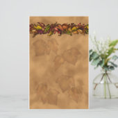 Papeterie Feuille d'automne (Debout devant)