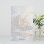 Papeterie Feuille de la Reine des neiges ! (Debout devant)