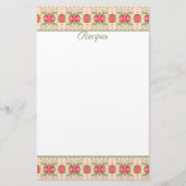 Papeterie Feuille de recettes décoratives (Devant)