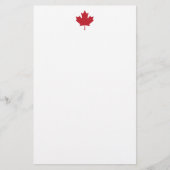 Papeterie Feuille d'érable du Canada (Devant)