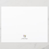 Papeterie Feuille Holly (avec articles corresponda (Dos)