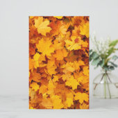 Papeterie Feuilles d'automne (Debout devant)
