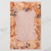 Papeterie Feuilles de chute, tiges, graines deviennent jaune (Devant)