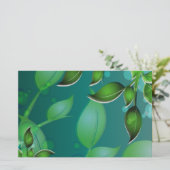 Papeterie Feuilles de jardin frais (Debout devant)