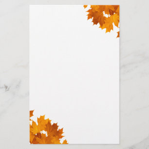 Papeterie Feuilles d'érable