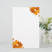 Papeterie Feuilles d'érable (Debout devant)