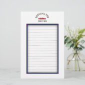 Papeterie Feuilles d'inscription des pilotes désignés (Debout devant)