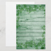 Papeterie Feuilles et Bois (Devant / Derrière)
