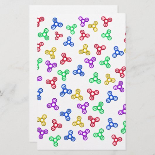 Papeterie Fidget Spinners (Devant / Derrière)